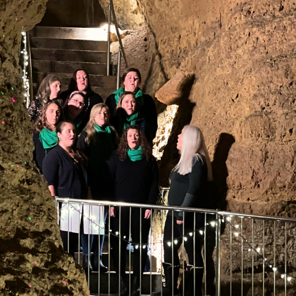 Caroling in the Cave