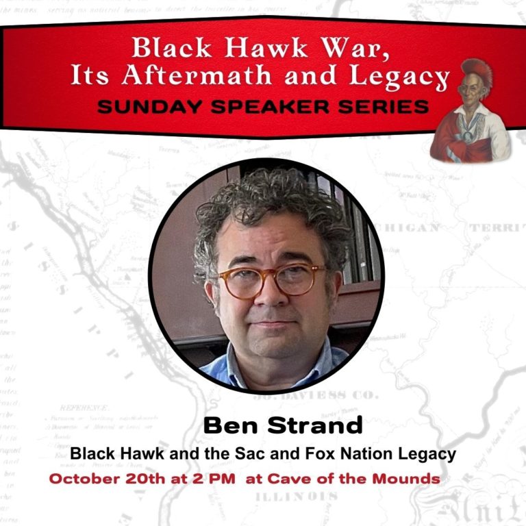 It Happened Here: Author of Black Hawk War Guide Presents Finale of Sunday Speaker Series